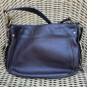 COACH -Chocolate leather purse